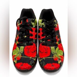 Adidas Torsion Floral Rose Print Sneakers – Size 8 – NWOT
